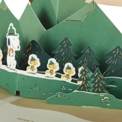 Peanuts® Beagle Scouts New Adventures Ahead 3D Pop-Up Card