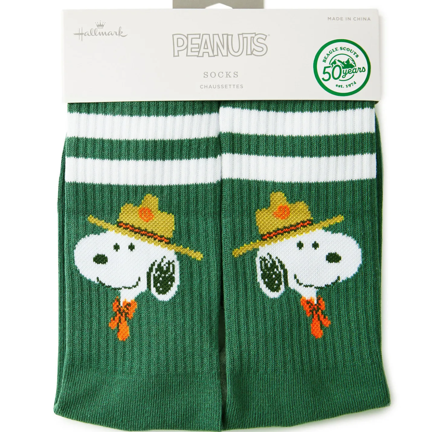 Peanuts® Beagle Scouts Snoopy Crew Socks