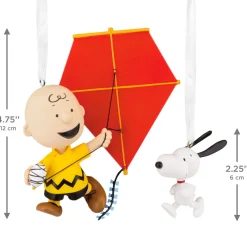 Peanuts® Charlie Brown and Snoopy Hallmark Ornaments, Set of 2