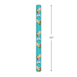 Peanuts® Charlie Brown and Snoopy With Cake Wrapping Paper, 17.5 sq. ft.
