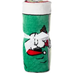 Peanuts® Christmas Comic Strip Throw Blanket, 50x60
