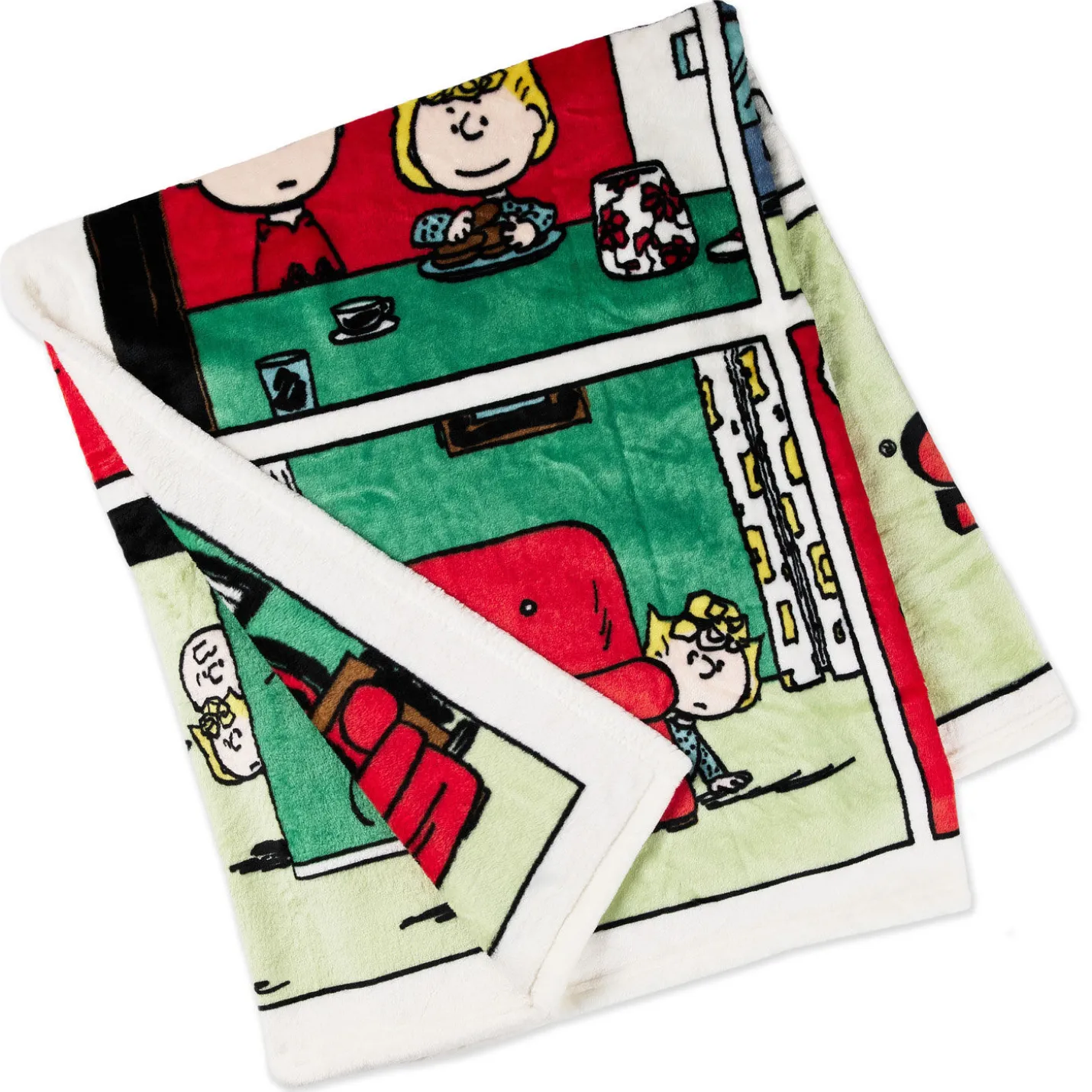 Peanuts® Christmas Comic Strip Throw Blanket, 50x60