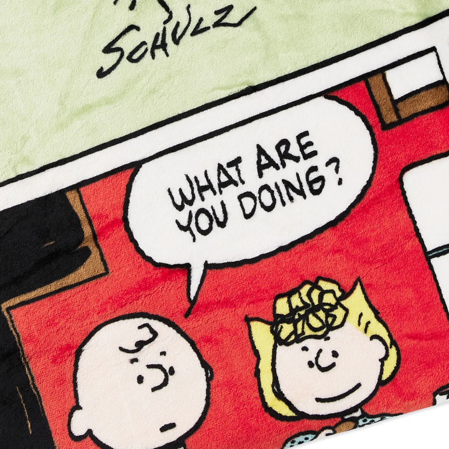 Peanuts® Christmas Comic Strip Throw Blanket, 50x60