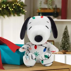 Peanuts® Christmas Lights Snoopy Plush, 6"