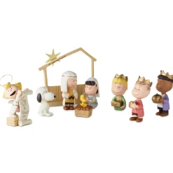 Peanuts® Christmas Pageant Figurines, Set of 9
