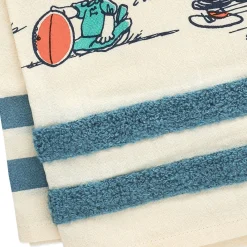 Peanuts® Football Club Charlie Brown and Lucy Tea Towel, 18x26