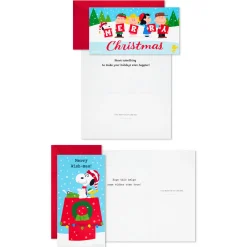 Peanuts® Gang Assorted Money Holder Boxed Christmas Cards, Pack of 36