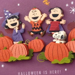 Peanuts® Gang in the Pumpkin Patch Halloween Card