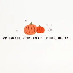 Peanuts® Gang in the Pumpkin Patch Halloween Card