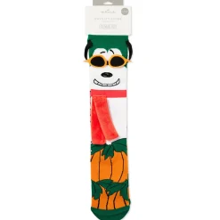 Peanuts® Great Pumpkin Linus and Flying Ace Novelty Socks