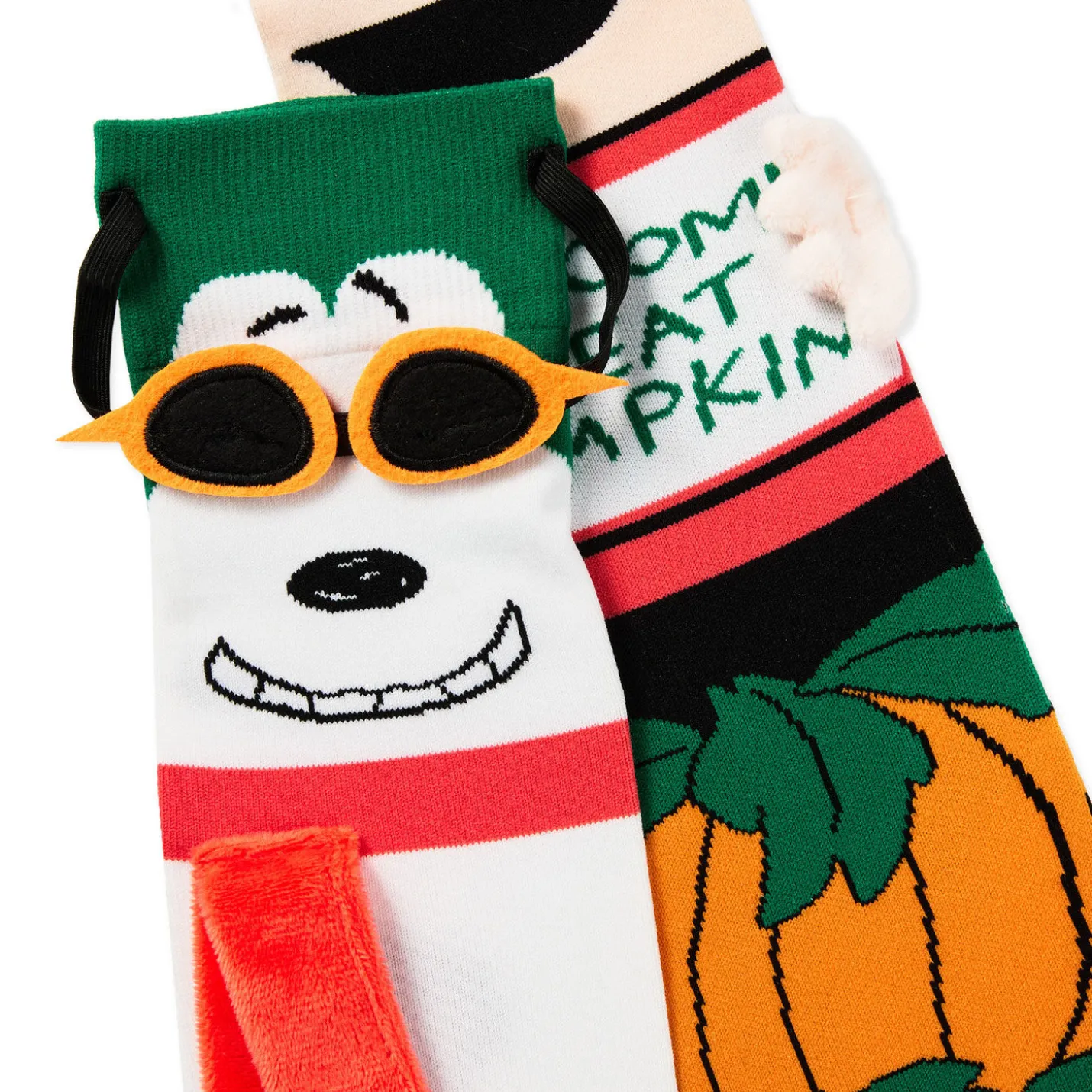 Peanuts® Great Pumpkin Linus and Flying Ace Novelty Socks