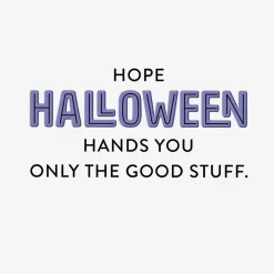 Peanuts® I Got a Rock Funny Halloween Card