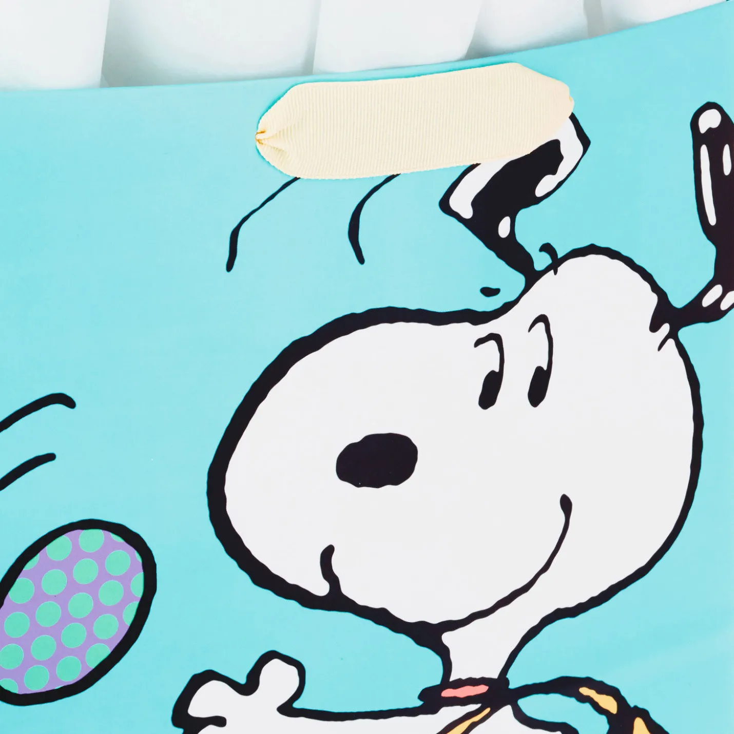 13" Peanuts® Large Easter Gift Bag With Tissue and Tag