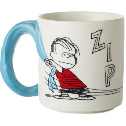 Peanuts® Linus and Snoopy Dimensional Blanket Mug, 17 oz.