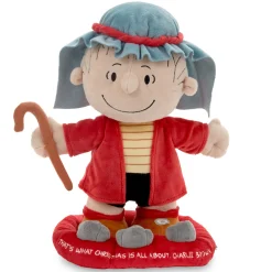 Peanuts® Linus in Shepherd Costume Plush With Sound, Motion and Light, 12"