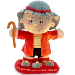 Peanuts® Linus in Shepherd Costume Plush With Sound, Motion and Light, 12
