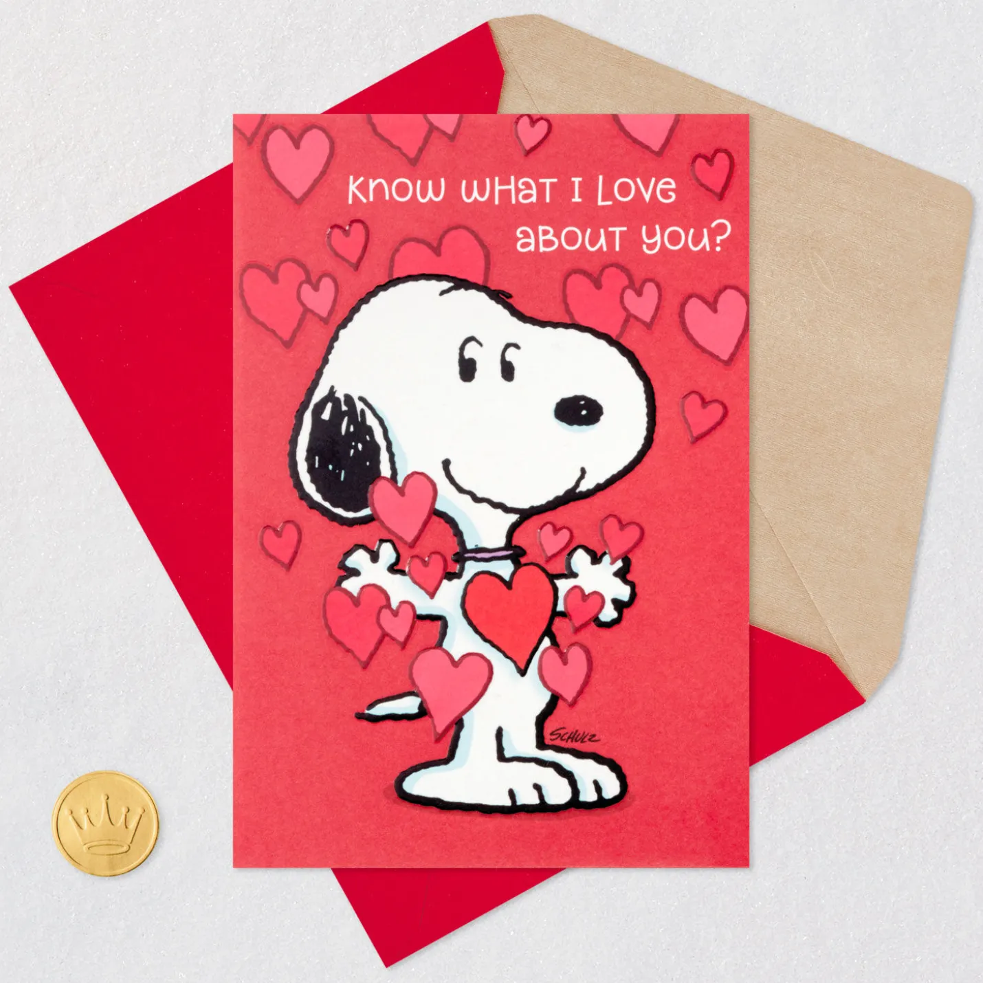 Peanuts® Love Everything About You Valentine's Day Card