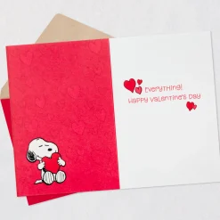 Peanuts® Love Everything About You Valentine's Day Card