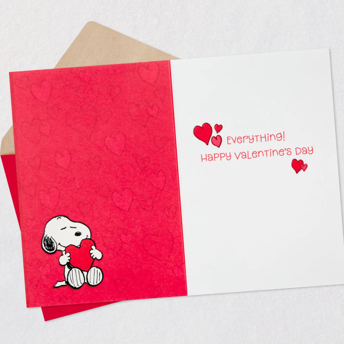 Peanuts® Love Everything About You Valentine's Day Card