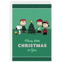 Peanuts® Merry Little Holiday Custom Christmas Card