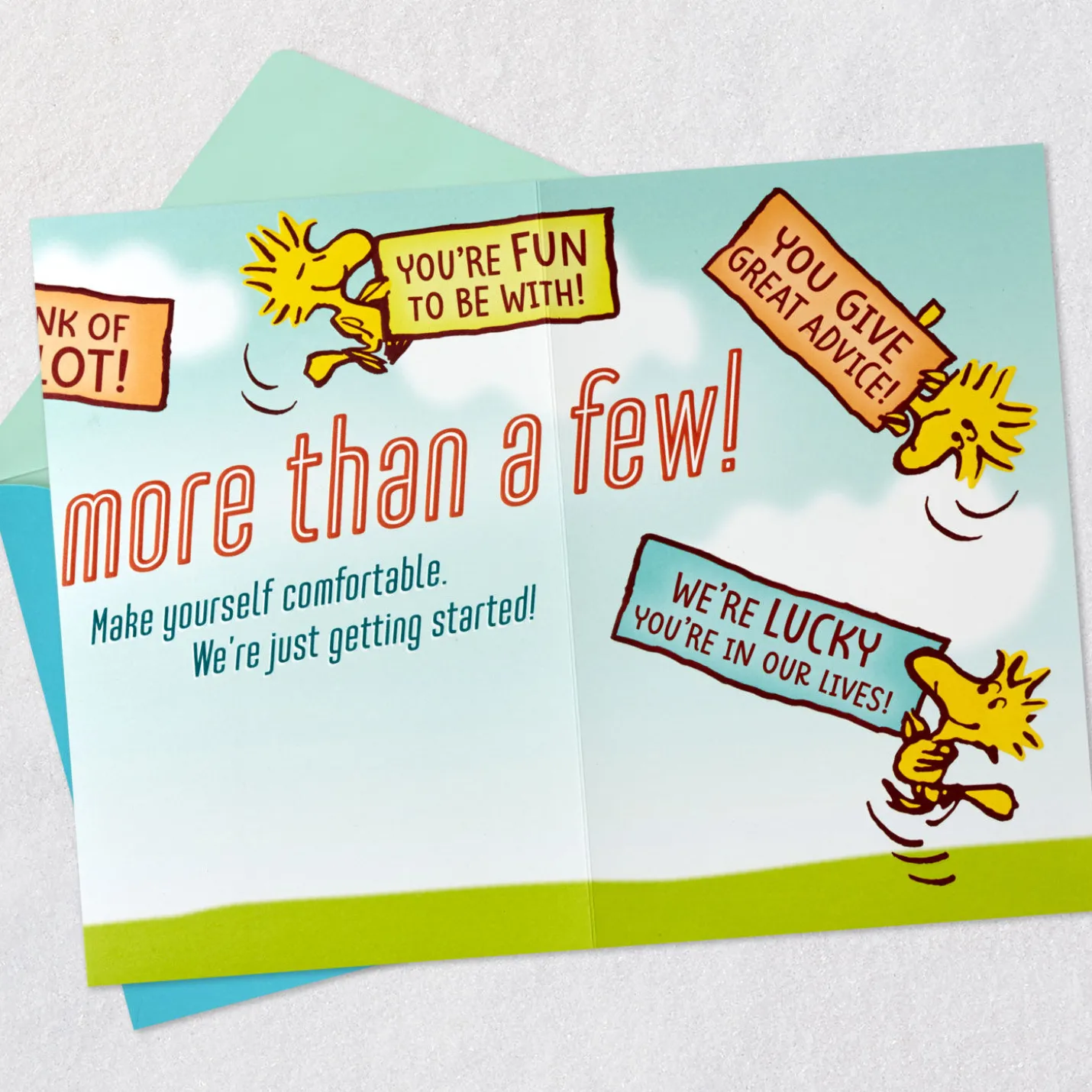 Peanuts® More Than a Few Great Things About You Pop-Up Birthday Card for Grandpa
