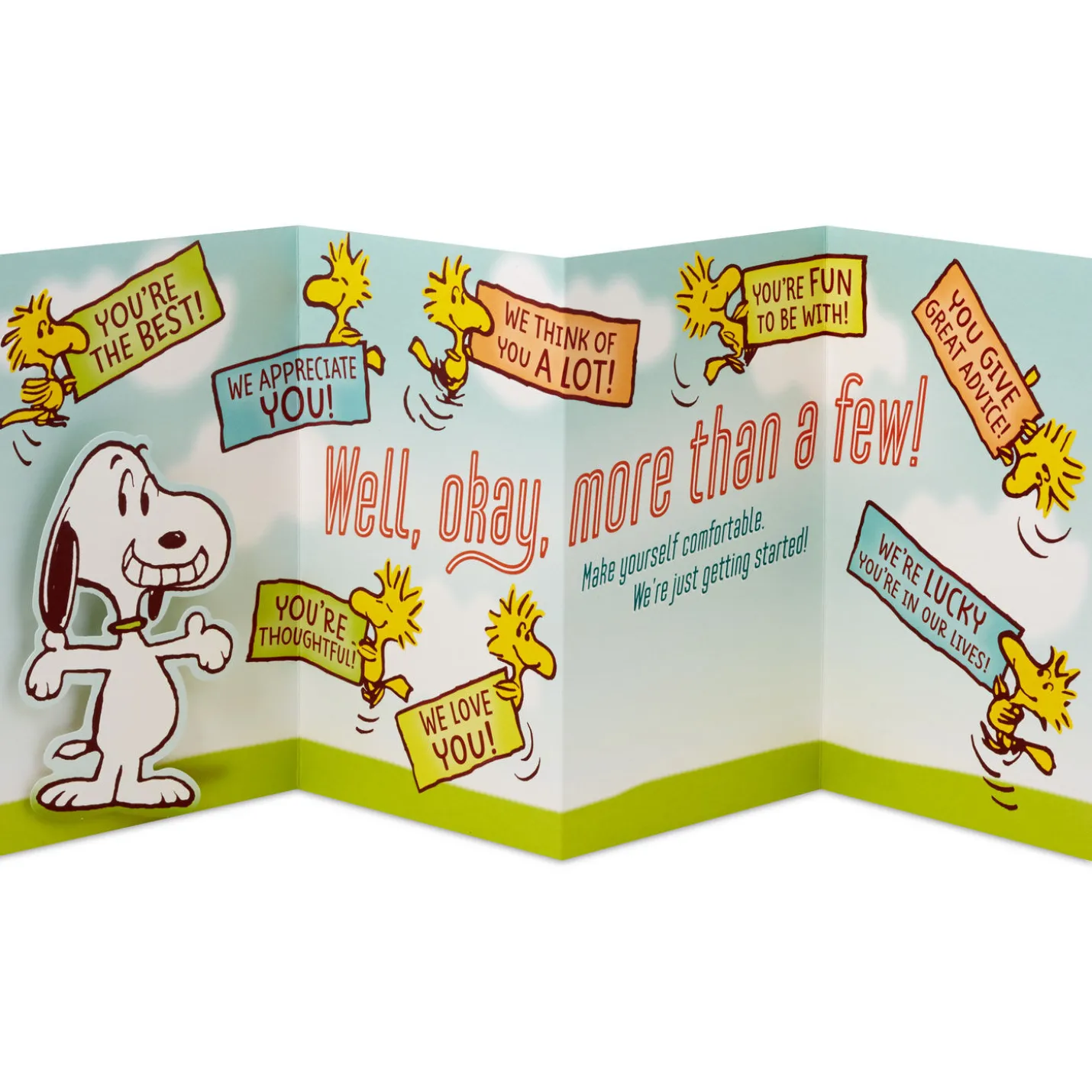 Peanuts® More Than a Few Great Things About You Pop-Up Birthday Card for Grandpa