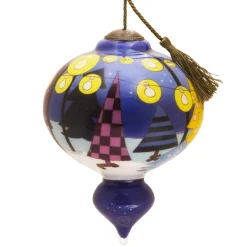 Peanuts® Ne'Qwa Art® A Charlie Brown Christmas Hand-Painted Glass Hallmark Ornament