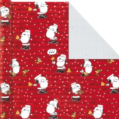 Peanuts® 3-Pack Christmas Wrapping Paper Assortment, 105 sq. ft.