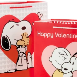 Peanuts® 2-Pack Large and XL Valentine's Day Gift Bags