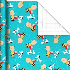 Peanuts® Party Fun 3-Pack Assorted Wrapping Paper Roll Bundle, 60 sq. ft. total