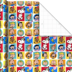 Peanuts® Party Fun 3-Pack Assorted Wrapping Paper Roll Bundle, 60 sq. ft. total