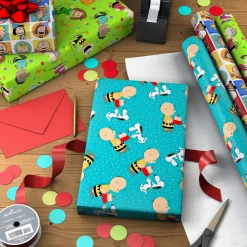Peanuts® Party Fun 3-Pack Assorted Wrapping Paper Roll Bundle, 60 sq. ft. total