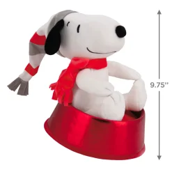Peanuts® Plush Fabric Hallmark Tree Topper, 9.75"