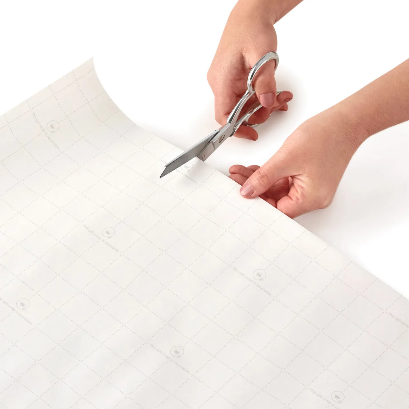 Peanuts® Santa Snoopy and Woodstock on White Christmas Wrapping Paper Roll, 25 sq. ft.