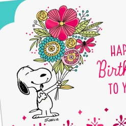 Peanuts® Smiles and Fun, Snoopy Birthday Card for Her