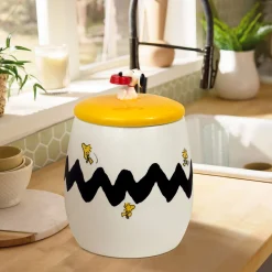 Peanuts® Snoopy and Woodstock Cookie Jar With Sound, 10