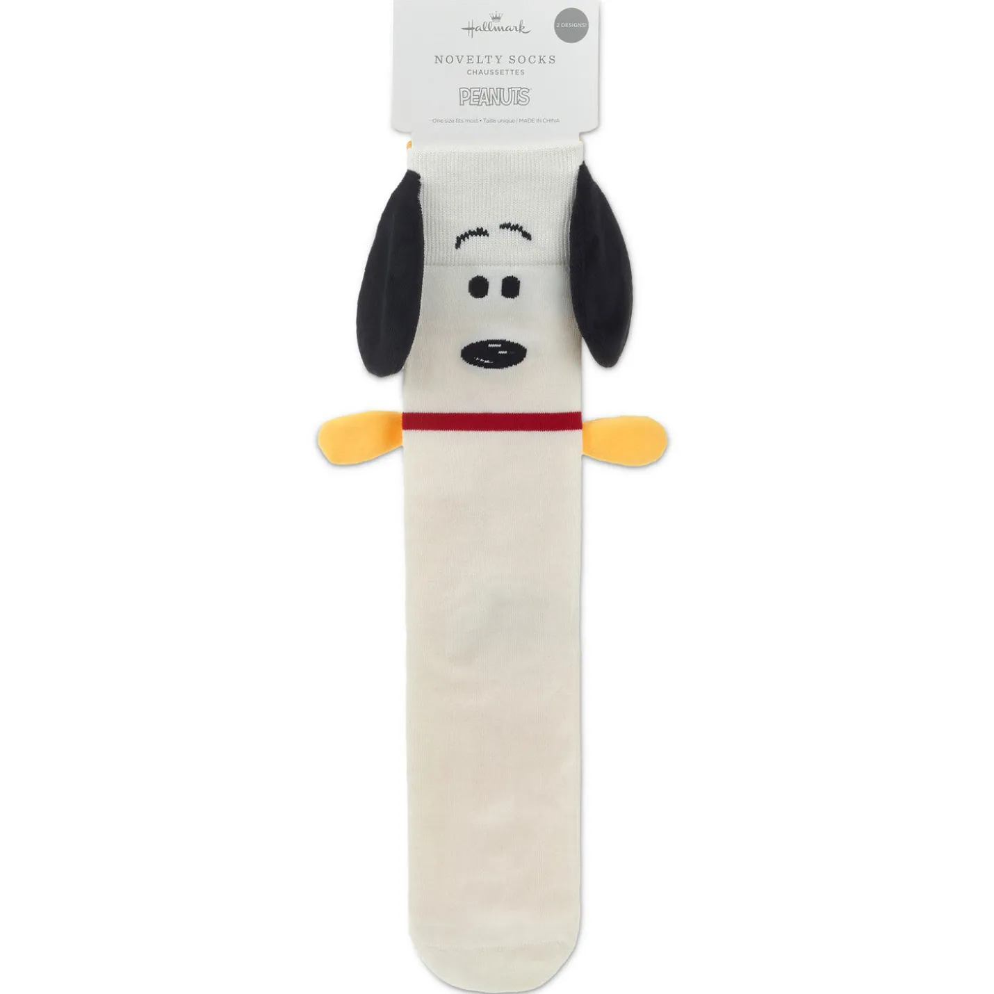 Peanuts® Snoopy and Woodstock Mismatched Novelty Socks