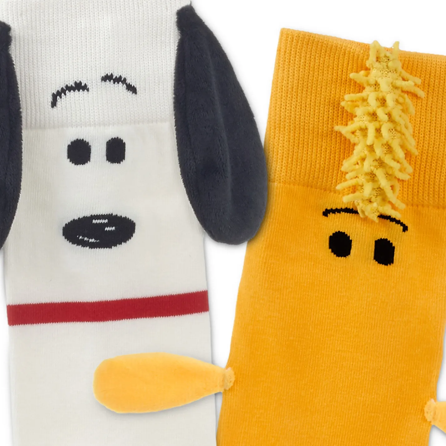 Peanuts® Snoopy and Woodstock Mismatched Novelty Socks