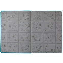 Peanuts® Snoopy and Woodstock Faux Leather Notebook