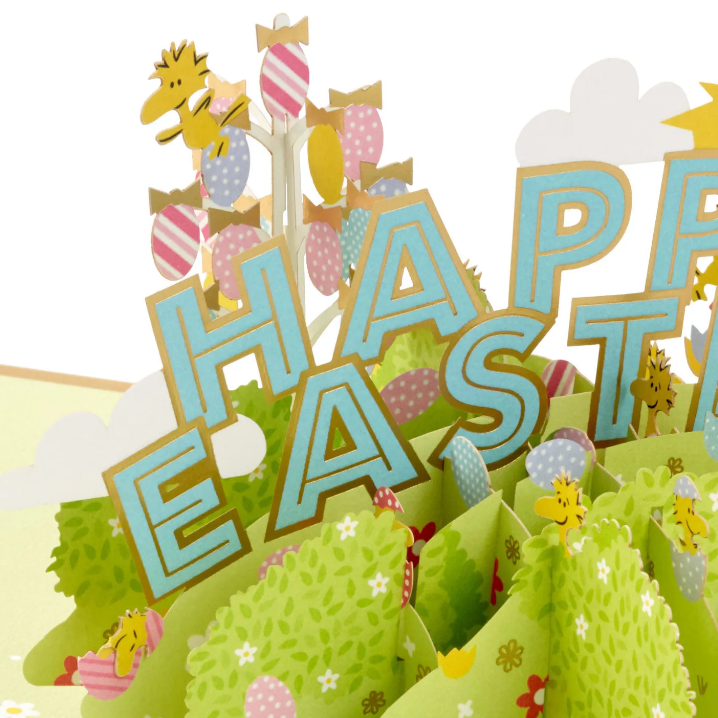 Peanuts® Snoopy and Woodstock Easter Wonders 3D Pop-Up Easter Card
