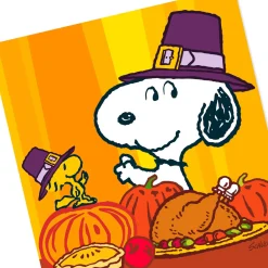 Peanuts® Snoopy and Woodstock Thanksgiving Cards, Pack of 10