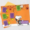 Peanuts® Snoopy and Woodstock Love and Jokes Funny Pop-Up Halloween Card