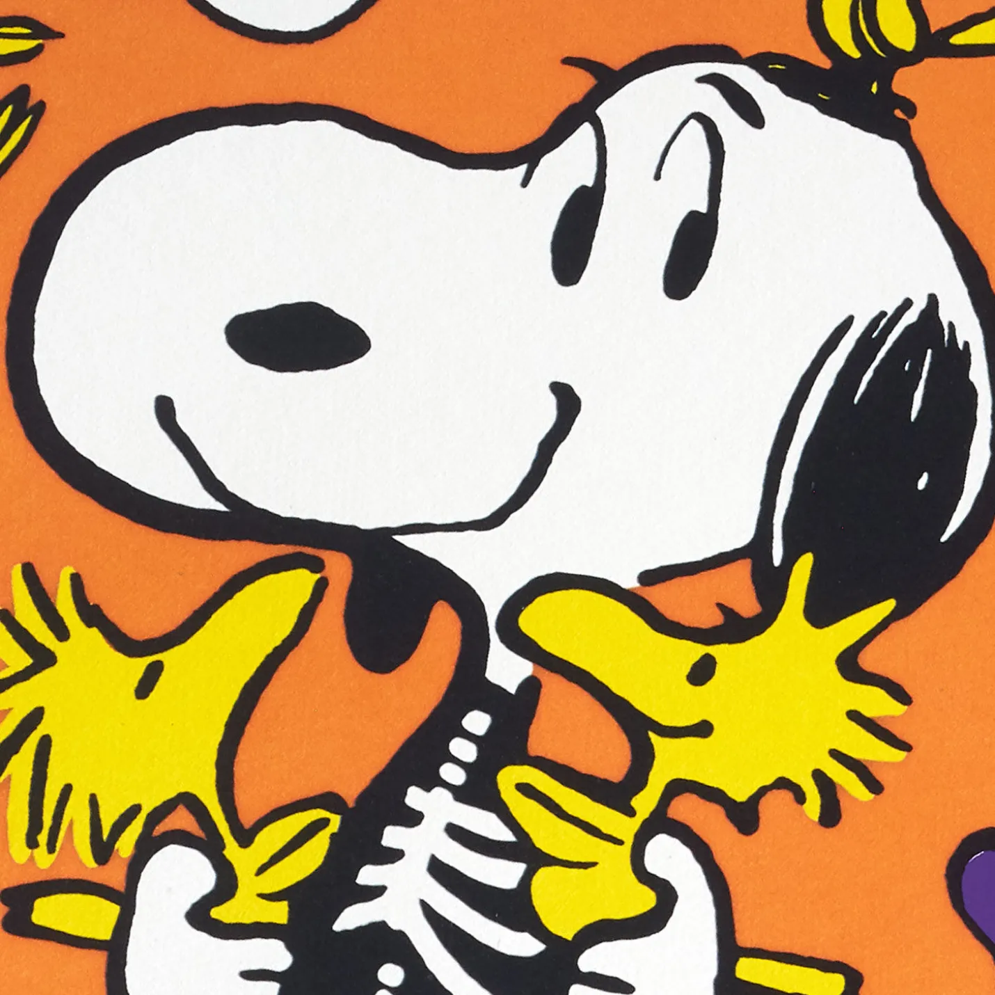Peanuts® Snoopy and Woodstock Love and Jokes Funny Pop-Up Halloween Card