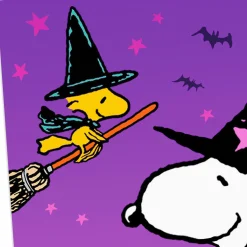 Peanuts® Snoopy and Woodstock Witches Halloween Cards, Pack of 6