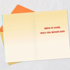 Peanuts® Snoopy and Woodstock Hang in There Get Well Card