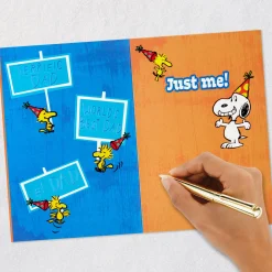 Peanuts® Snoopy and Woodstock World's Best Dad Funny Birthday Card