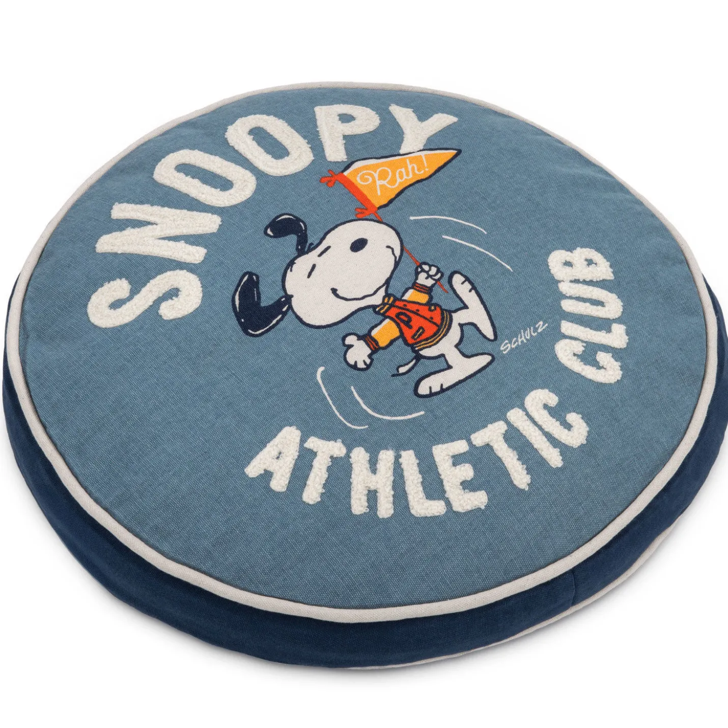 Peanuts® Snoopy Athletic Club Round Pillow, 15.5"