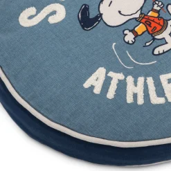 Peanuts® Snoopy Athletic Club Round Pillow, 15.5