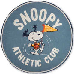 Peanuts® Snoopy Athletic Club Round Pillow, 15.5