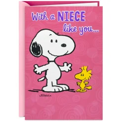 Peanuts® Snoopy Can't Hide the Pride Pop-Up Birthday Card for Niece
